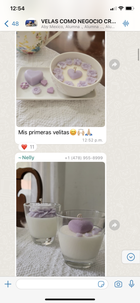 Reseña positiva academia de velas artesanales resultados reales